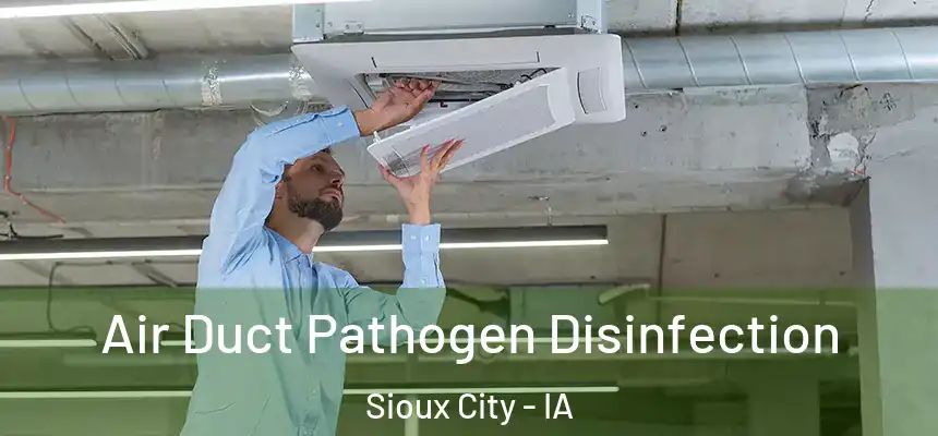  Air Duct Pathogen Disinfection Sioux City - IA