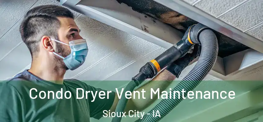 Condo Dryer Vent Maintenance Sioux City - IA