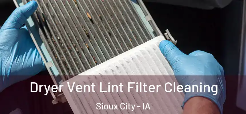 Dryer Vent Lint Filter Cleaning Sioux City - IA
