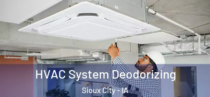 HVAC System Deodorizing Sioux City - IA